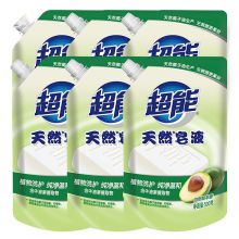 超能 天然皂液自然草本香带出液口D 500g 单位：袋