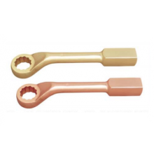 桥防 163-22铝青铜 ^ 防爆凸形敲击梅花扳手 22mm